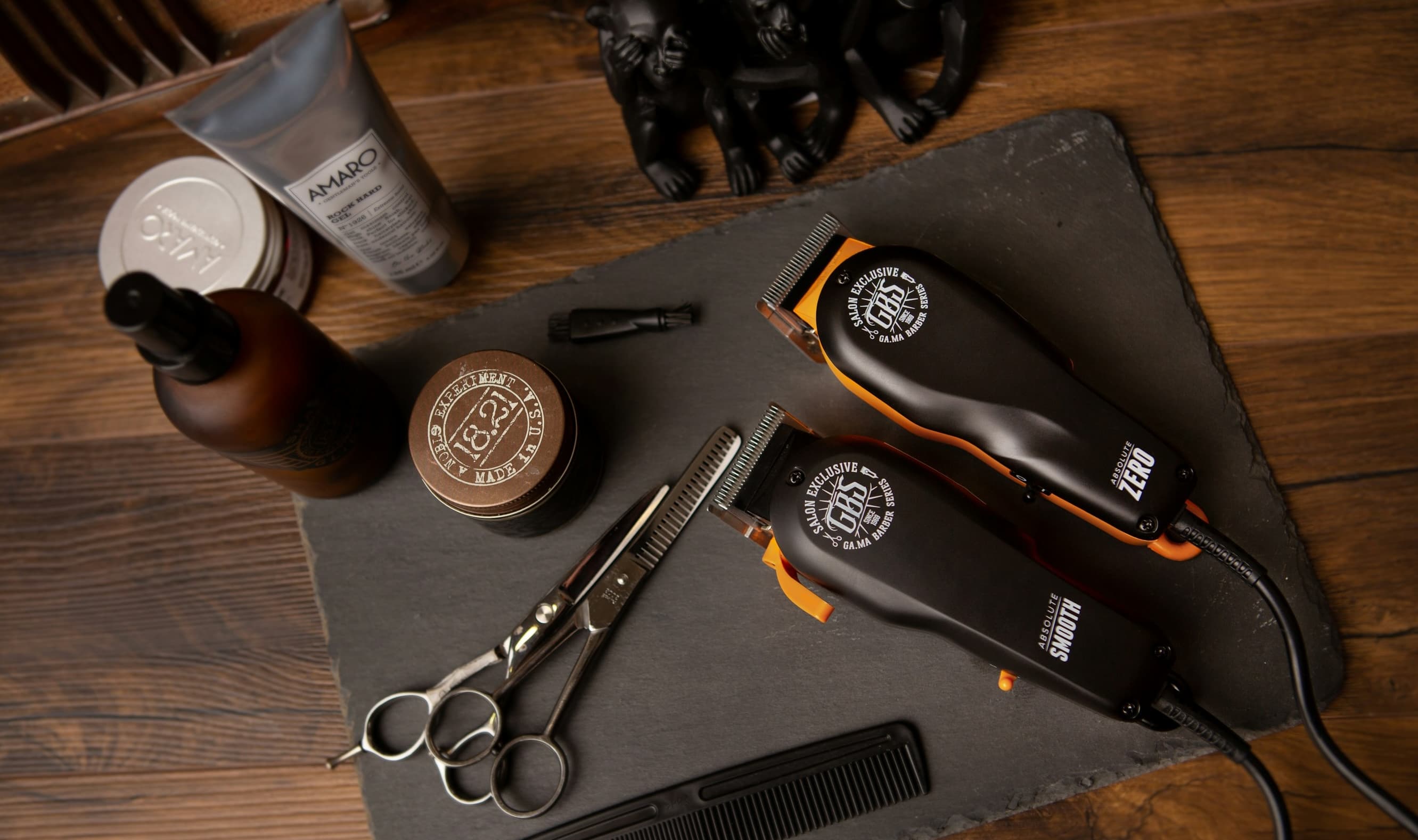 Professional Barber Shop Interior